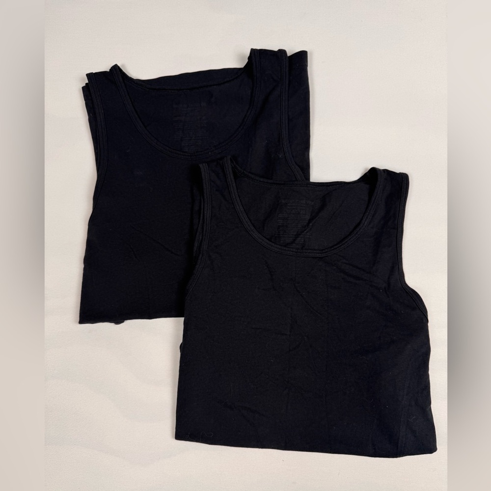 Set Of 2 Pair Of Thieves Superiair Undershirt Tank Black Men’s M - Picture 7 of 7